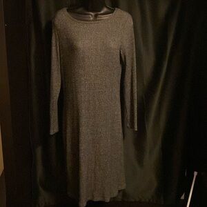 Black/Grey dress long sleeve